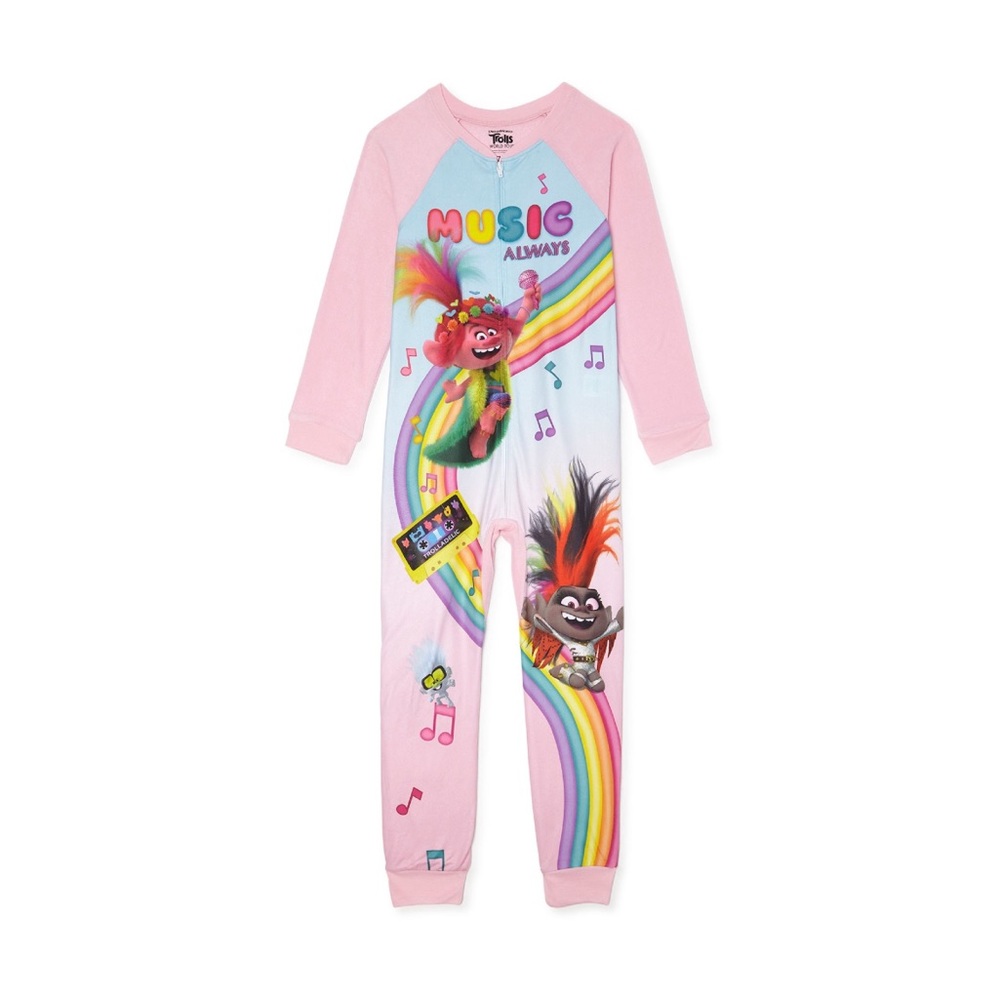 Trolls Girls Exclusive Blanket sleeper pajama
